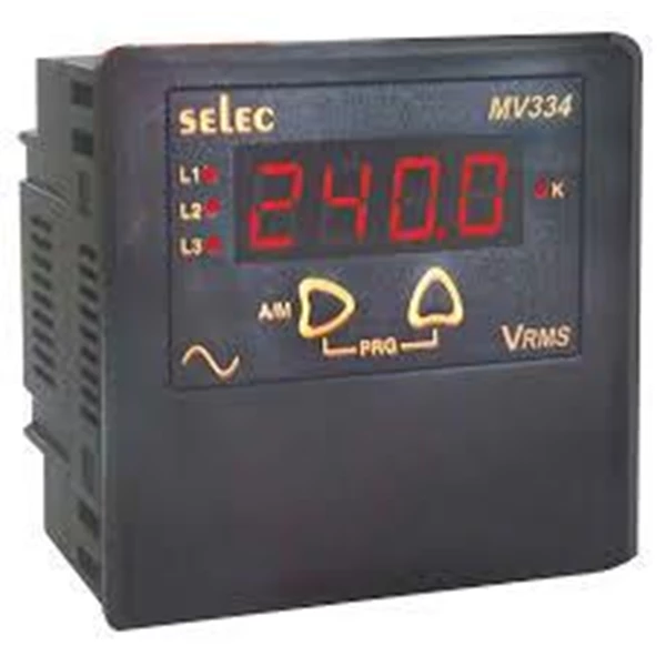 Voltmeter SELEC Digital Volt Meter