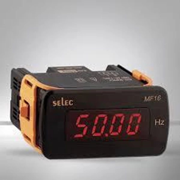 SELEC Digital Frequency dan Power Factor Metal